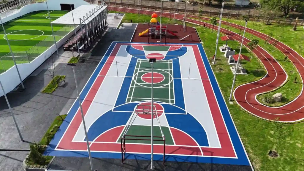 Cancha de Multideportivo de Atlixco, Puebla.