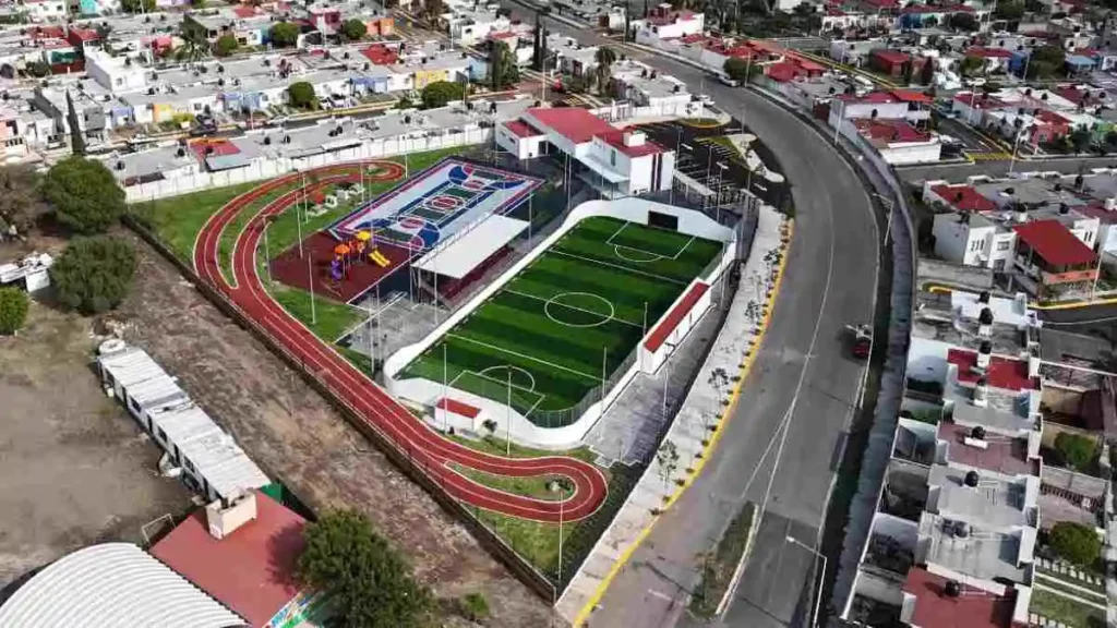 Sergio Salomón inaugura multideportivo en Atlixco con inversión de 20 MDP