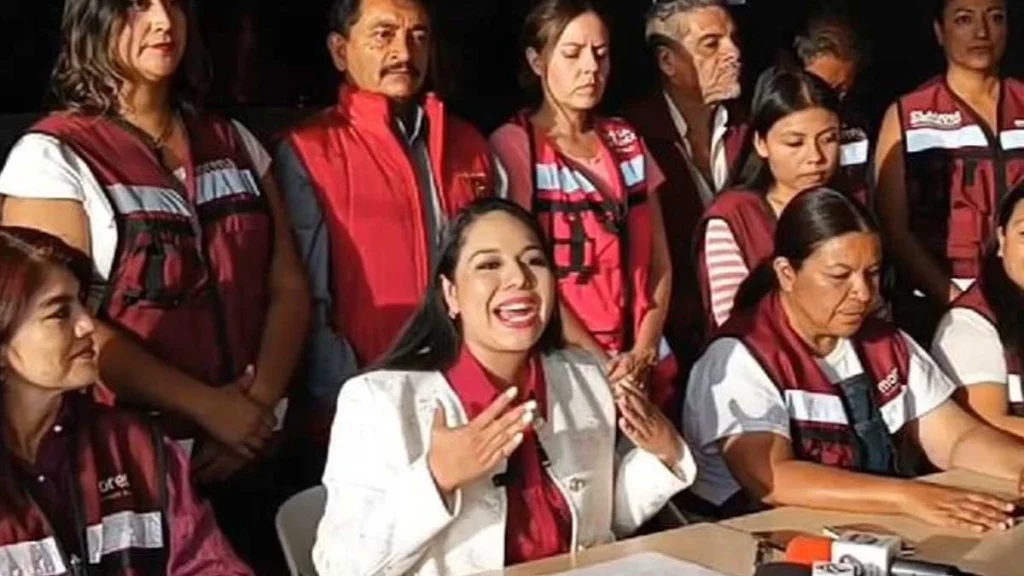 Voto por voto, casilla por casilla, exige Tonantzin Fernández en San Pedro Cholula