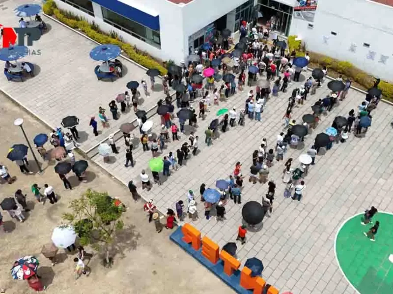 Vota el 63.2% de los electores en Puebla, más que el promedio nacional