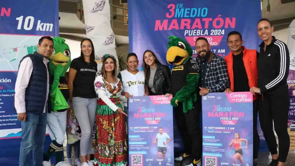 '3er Medio Maratón Puebla 2024': fecha, costo y cómo inscribirte