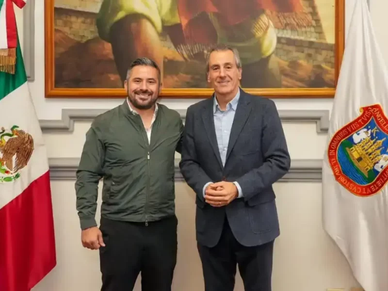 Adán Domínguez y Pepe Chedraui avanzan con entrega-recepción en Puebla capital