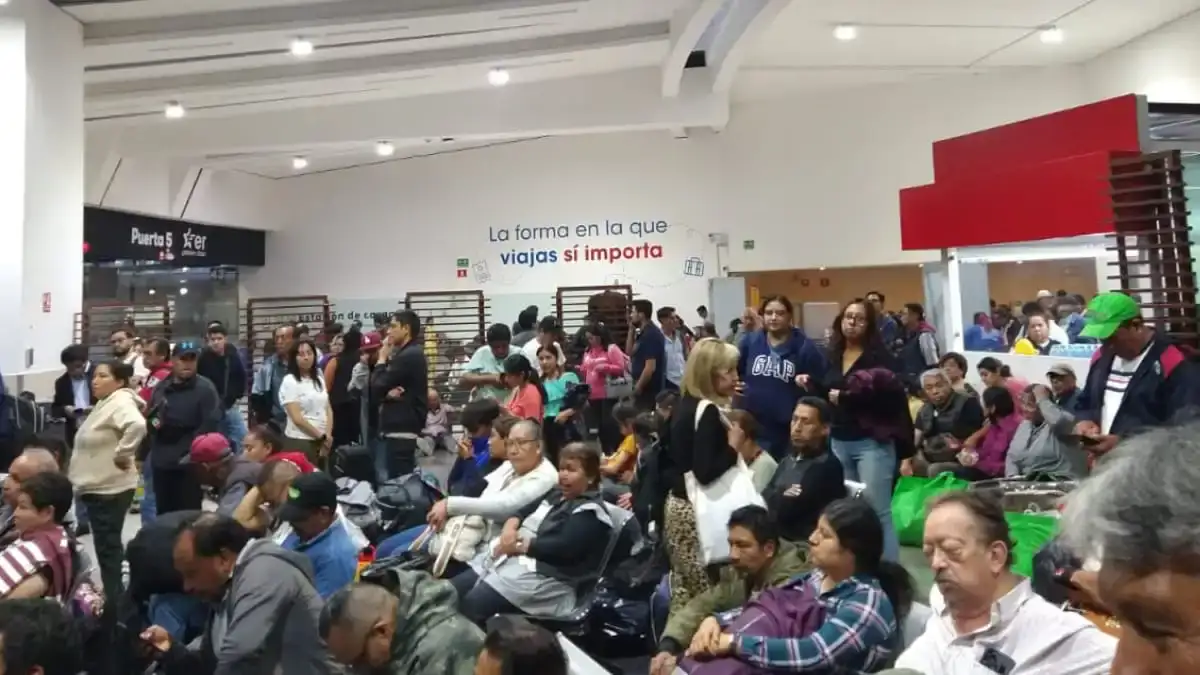 Bloqueo en la México- Puebla y Arco Norte TAPO y CAPU suspenden viajes