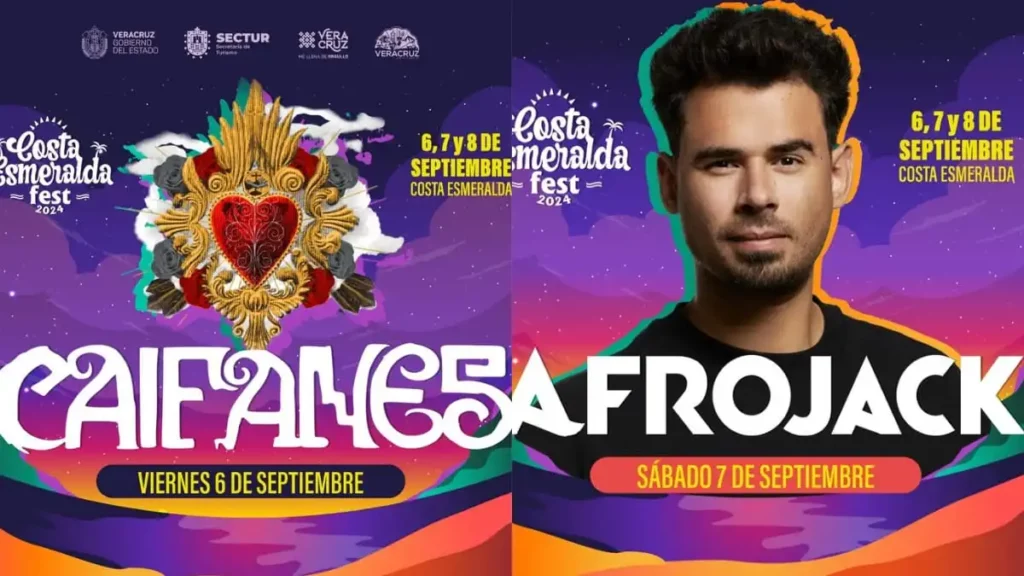 Costa Esmeralda Fest 2024 Caifanes, DJ Afroyack y más