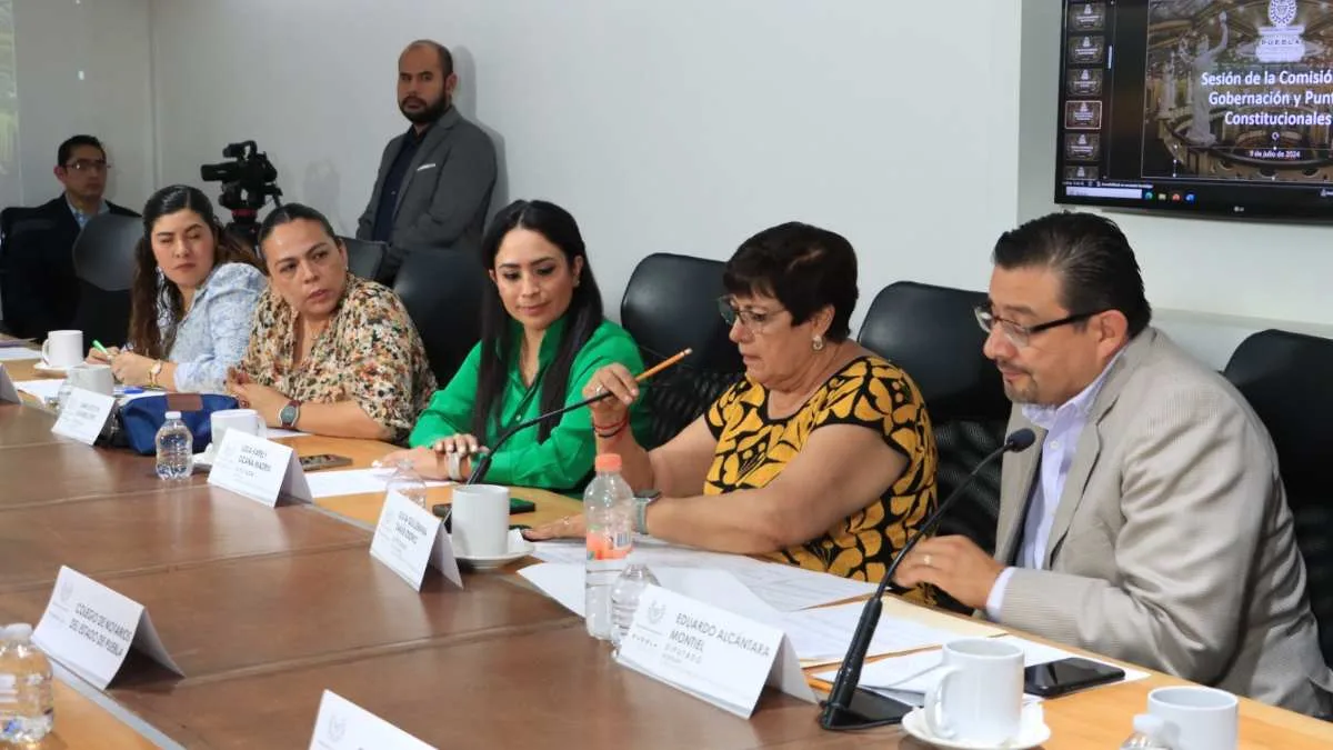 Diputados de la Comisión de Gobernación aprueba dictamen para reformar la Ley del Notariado de Puebla