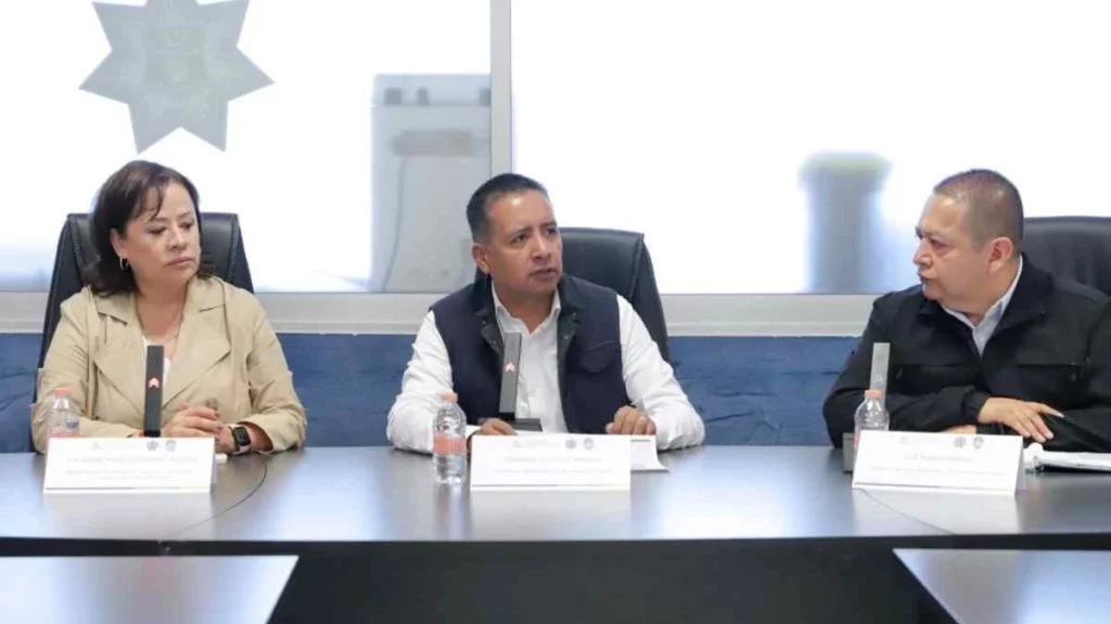 Tlatehui encabeza mesa de Seguridad y anuncia más patrullas