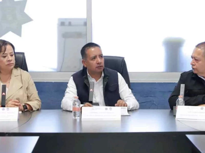 Tlatehui encabeza mesa de Seguridad y anuncia más patrullas