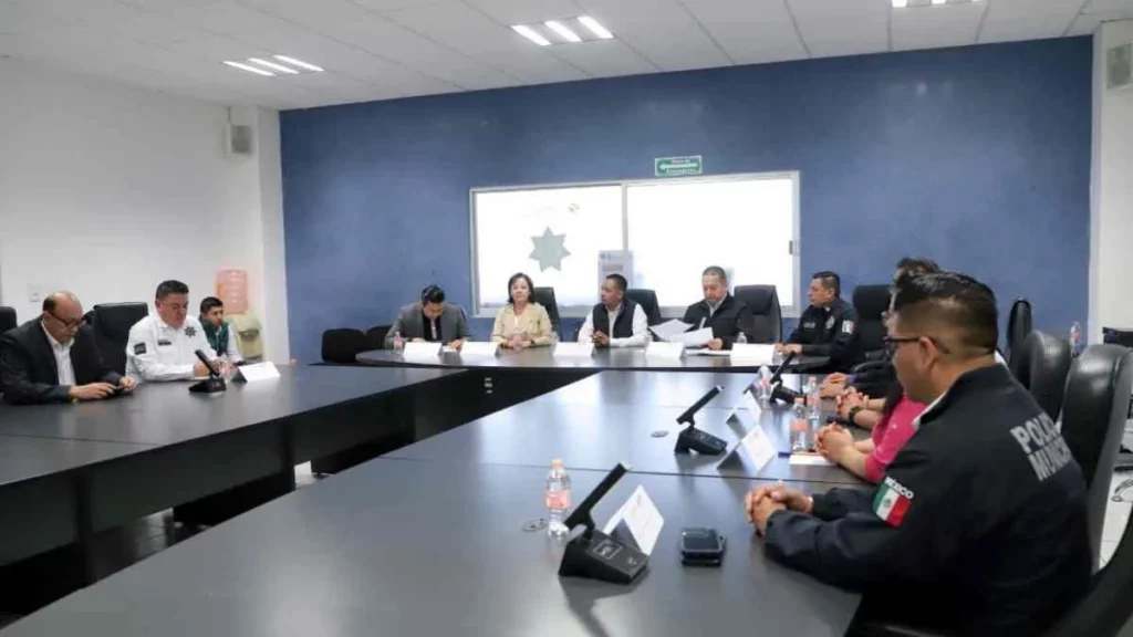 Tlatehui encabeza mesa de Seguridad y anuncia más patrullas