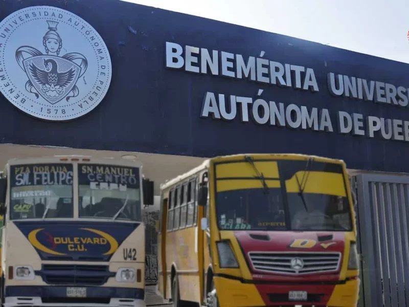 ¿Eres nuevo en la BUAP?, estas rutas de transporte te llevan a las facultades