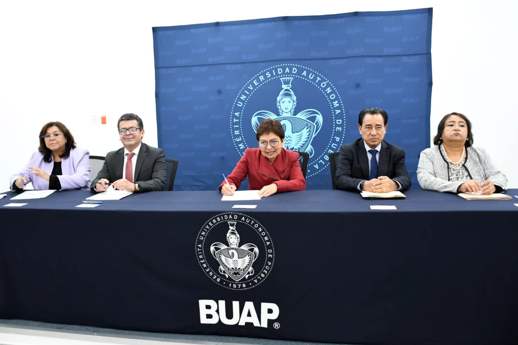 Firman convenio de colaboración la BUAP y el Consejo de la Judicatura del Poder Judicial