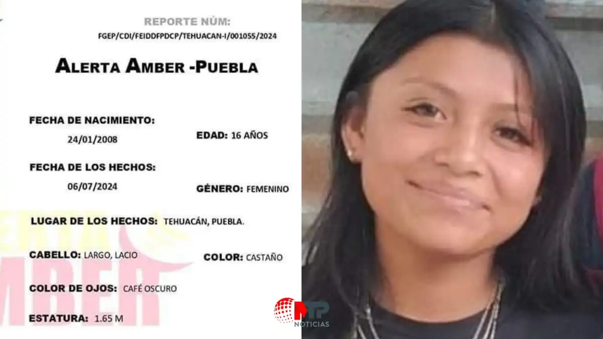Mayra de 16 años desaparece en Tehuacán ; acusan a su expatrón de llevársela