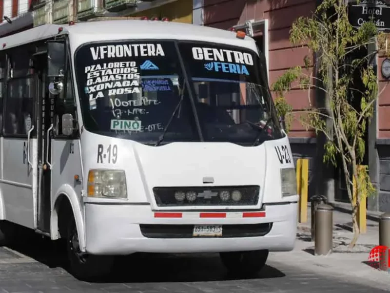 ¡Se les acabó! Obligarán al transporte público contratar seguro en Puebla