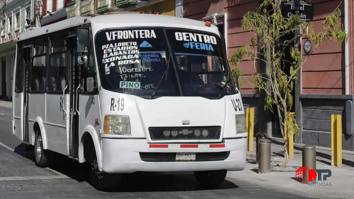 ¡Se les acabó! Obligarán al transporte público contratar seguro en Puebla