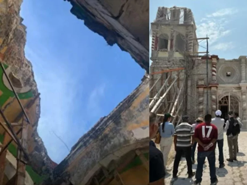 AMLO concluye restauración de templos dañados por 19S, intervino 192 en Puebla