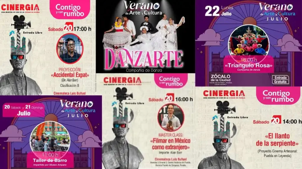 Verano en Puebla: la agenda cultural del 20 y 21 de julio