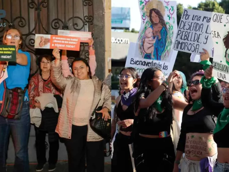 Despenalización del aborto en Puebla: entre presiones votan en pleno del Congreso