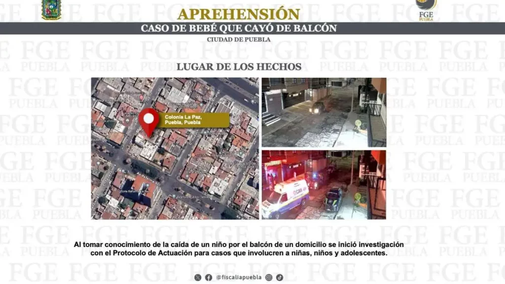 Detienen a mamá de bebé que cayó de segundo piso en La Paz, lo dejó solo por irse a un bar