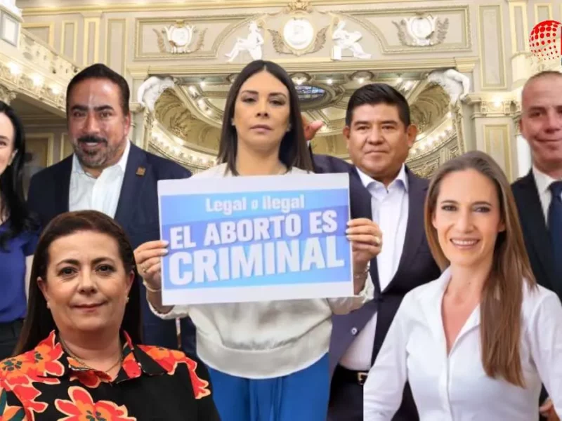 Ellos son los diputados que votaron contra la despenalización del aborto en Puebla