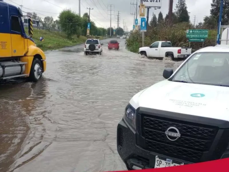 Hospitales dañados y deslaves, esto han dejado las lluvias en Puebla