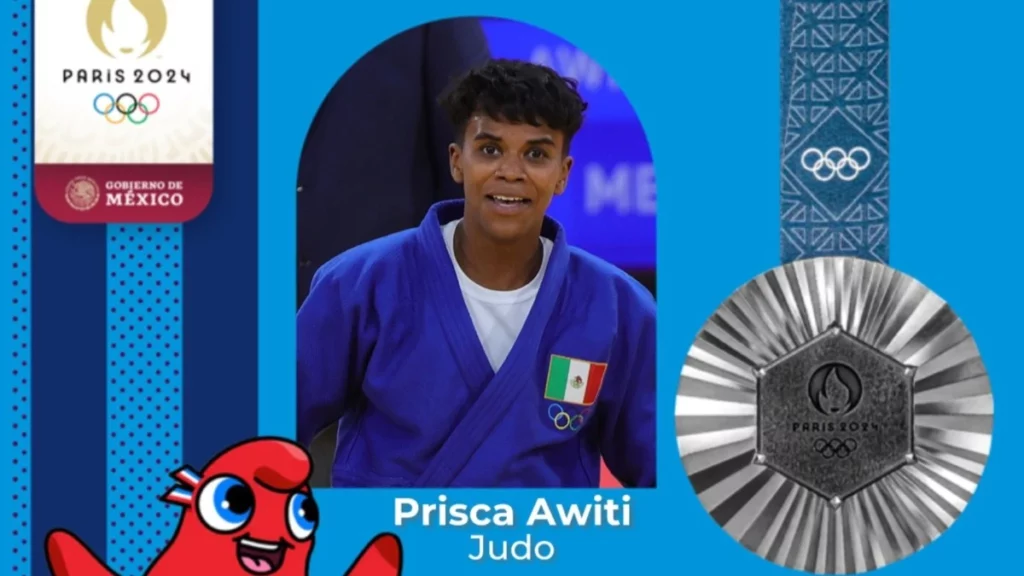 ¡Plata para México! Prisca Awiti obtiene medalla en judo en Juegos Olímpicos París