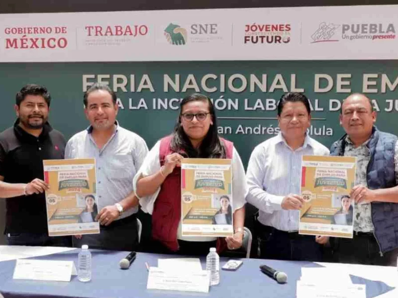 ¡Prepara el currículum! Más de 300 vacantes en feria de empleo en San Andrés Cholula