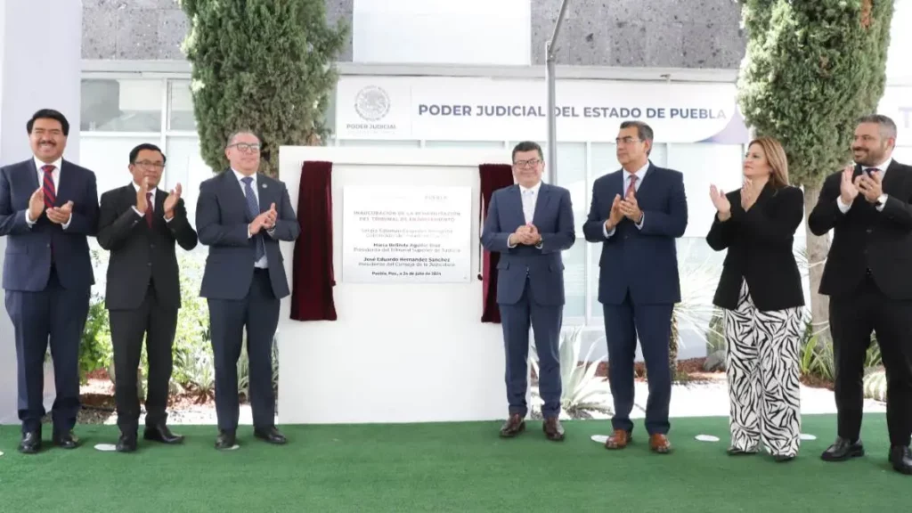 Sergio Salomón inaugura Tribunal de Enjuiciamiento en Puebla: ¿qué beneficios traerá?