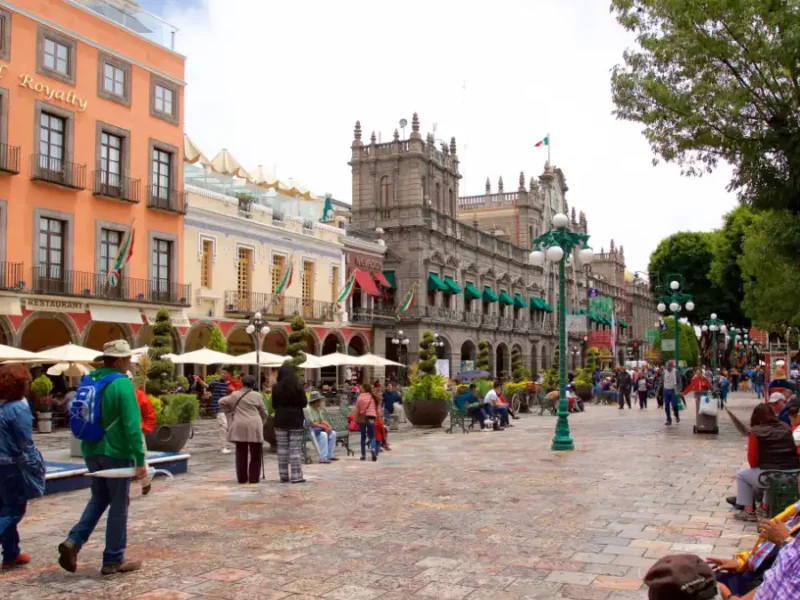 Zócalo de Puebla Capital