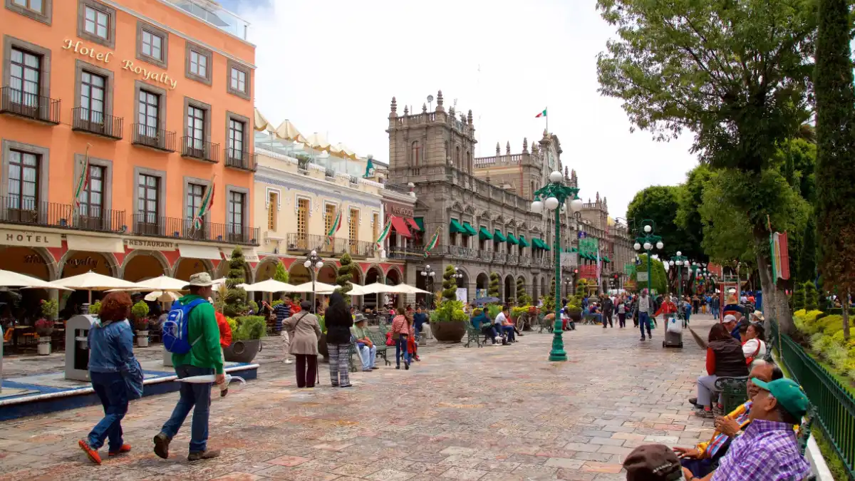 Zócalo de Puebla Capital
