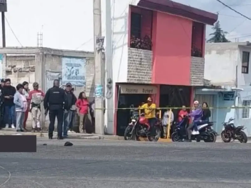 Ahora matan a balazos a un hombre en Texmelucan