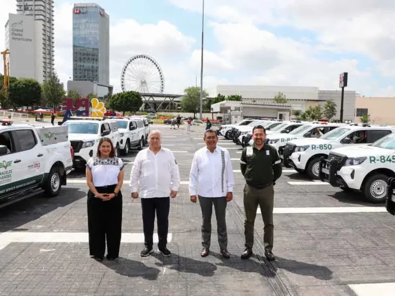 Dan 14 patrullas más a ‘Ángeles Verdes’ para auxiliar en carreteras que conectan Puebla