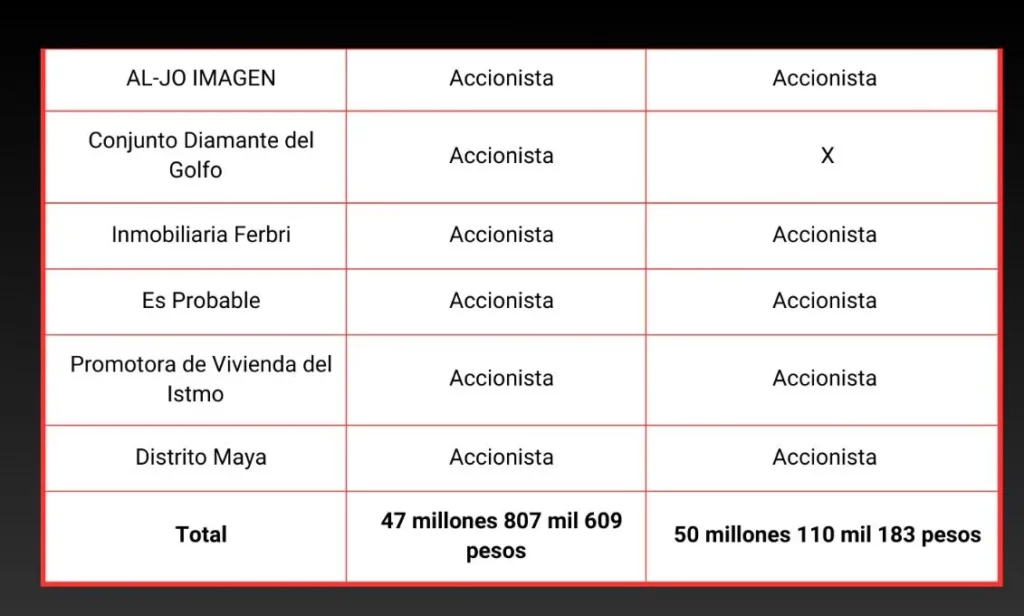 Declaración patrimonial Jorge Estefan Chidiac