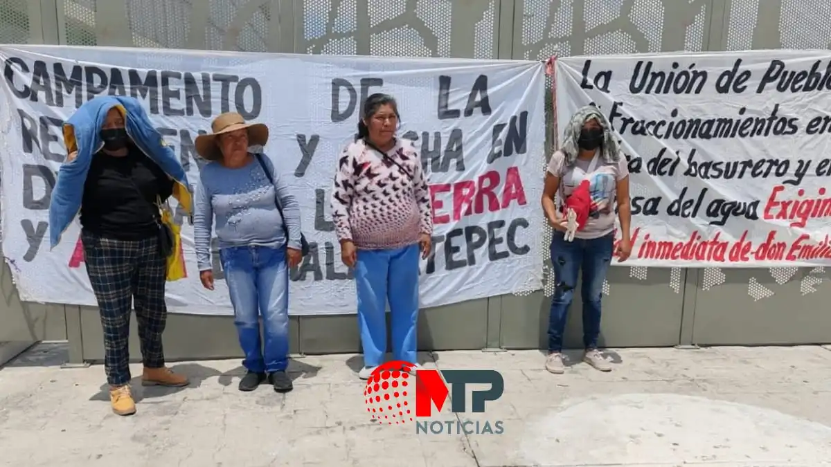 Detienen a opositor de City Lomas en Ocoyucan con protesta exigen liberarlo