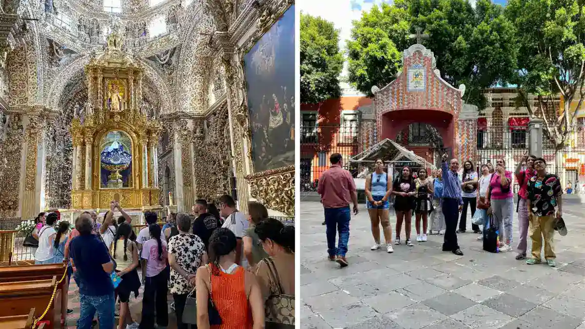 Noche de Museos, Capilla del Rosario, Chiles en Nogada y más en Puebla