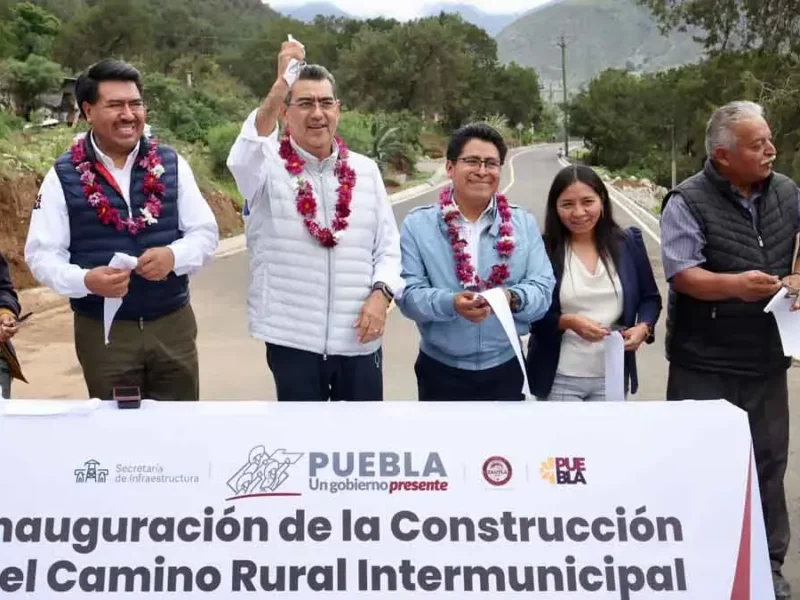 Sergio Salomón entrega obras por 352.1 MDP en Chignahuapan, Aquixtla, Ixtacamaxtitlán y Zautla