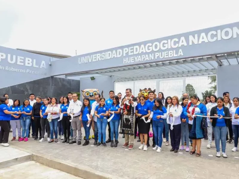 Sergio Salomón hace posible la Universidad Pedagógica Nacional en Hueyapan