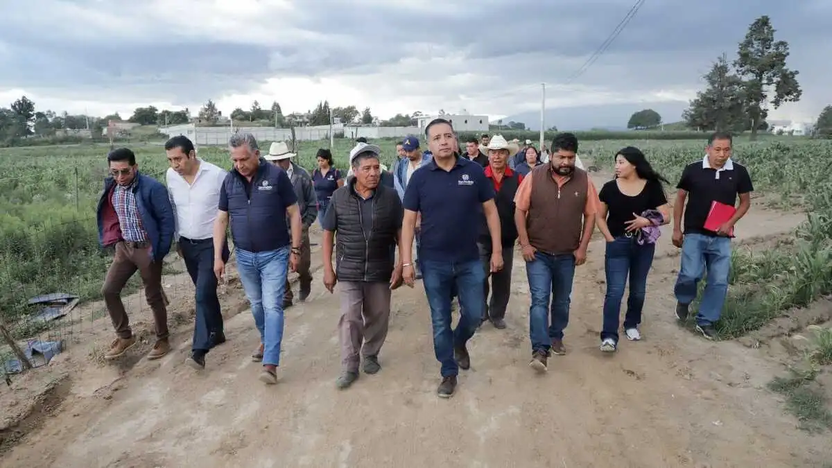 Tlatehui entrega de obra