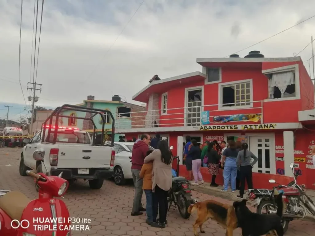 Tres muertos deja explosión en vivienda de Xaloztoc, Tlaxcala