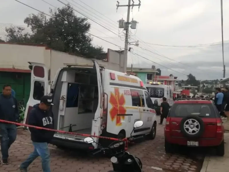 Tres muertos deja explosión en vivienda de Xaloztoc, Tlaxcala