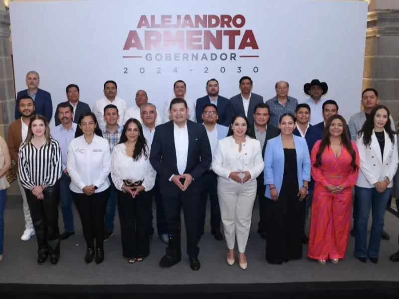 Armenta se reúne con ediles electos de 26 distritos electorales, esto acordaron