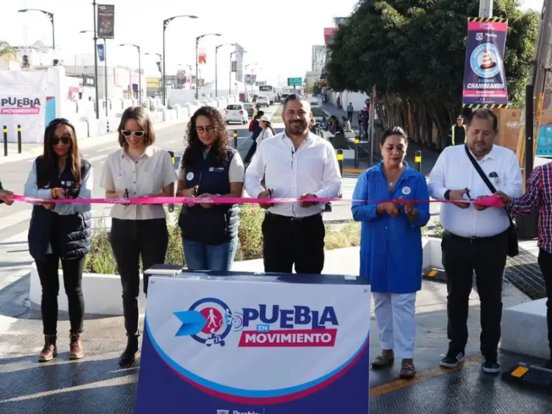 Ayuntamiento de Puebla rehabilita bulevar Aarón Merino Fernández con 9.1 MDP