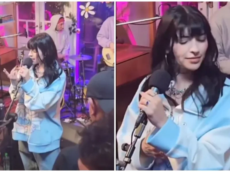 “Me marchó hoy, yo sé perder”: Cazzu reaparece cantando ‘Como la flor’ de Selena (VIDEO)