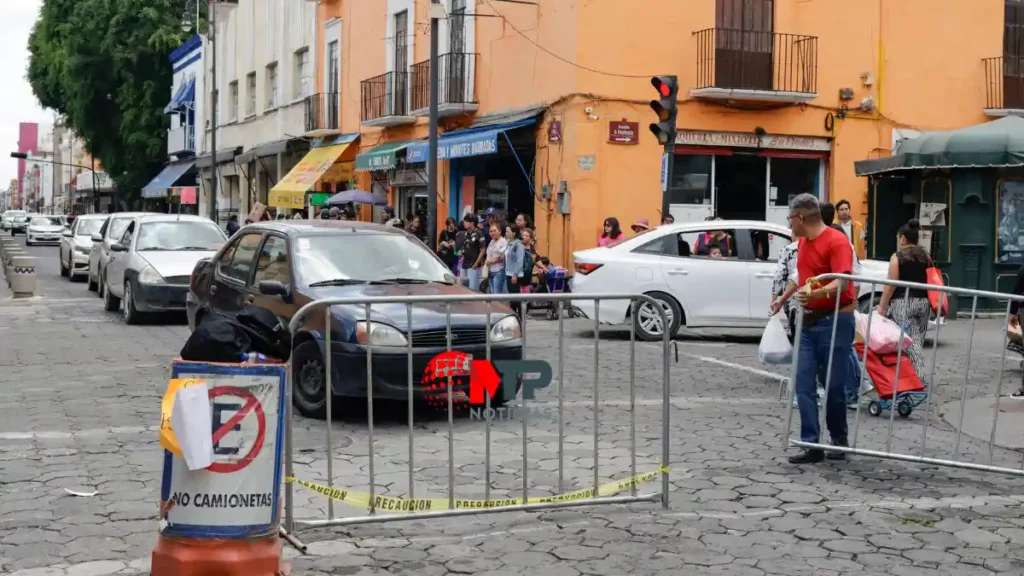 ¡Sal con tiempo! Habrá cierres viales en estas calles del Centro Histórico de Puebla