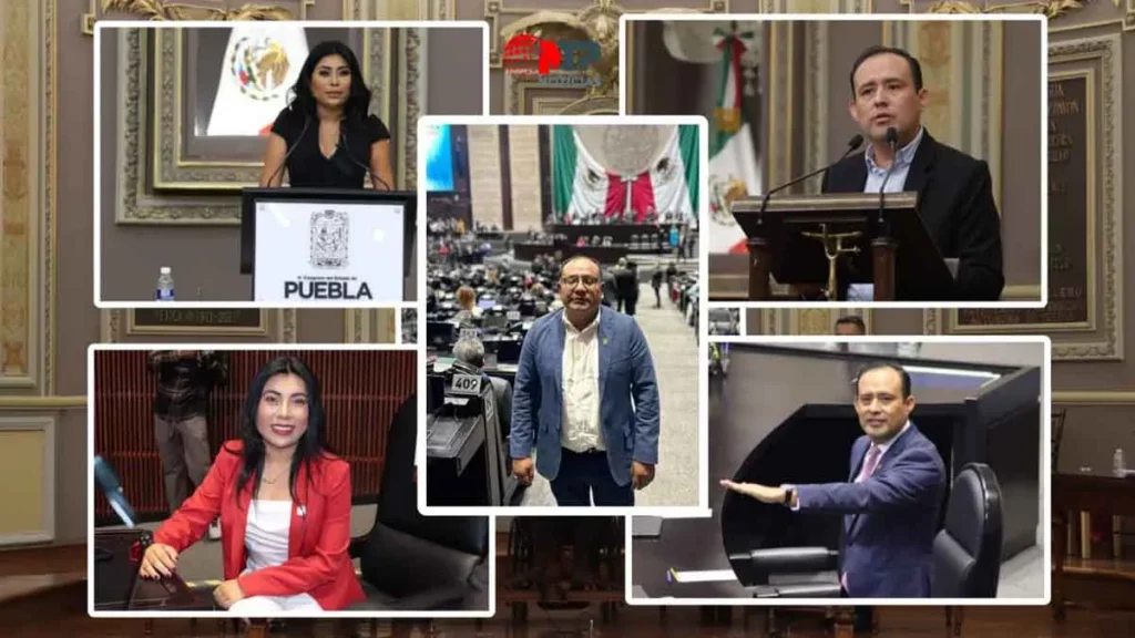 Rinden protesta como diputados federales pero siguen cobrando como diputados en Puebla