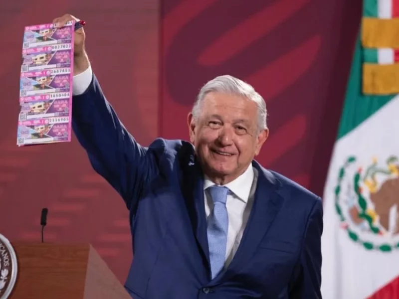 ¿Te sientes con suerte? Habrá 252 MDP en último sorteo especial de Lotenal con AMLO