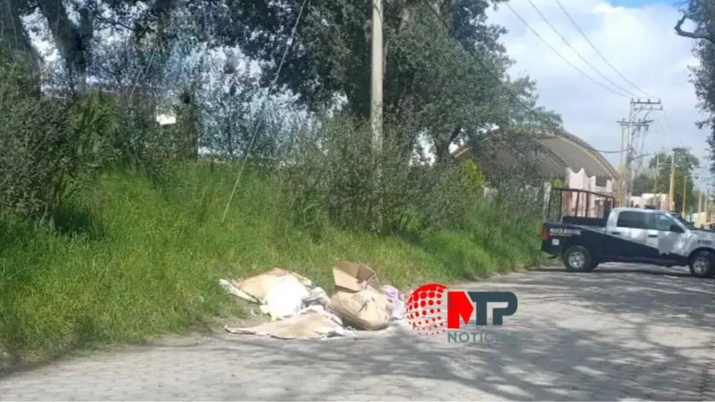 Ahora en San Salvador el Seco abandonan restos humanos embolsados