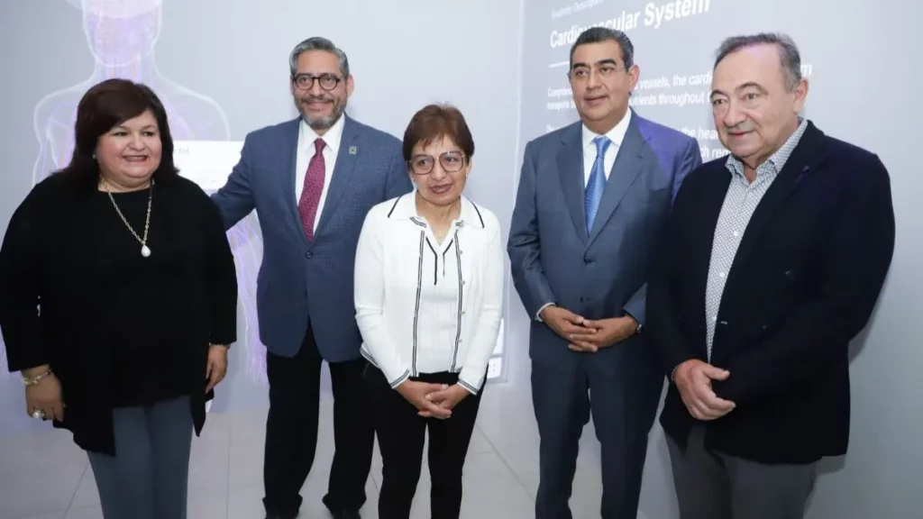 Lilia Cedillo y Sergio Salomón inauguran Centro de Simulación BUAP, con 150 MDP