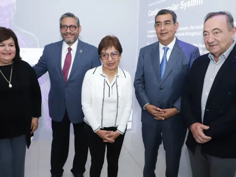 Lilia Cedillo y Sergio Salomón inauguran Centro de Simulación BUAP, con 150 MDP