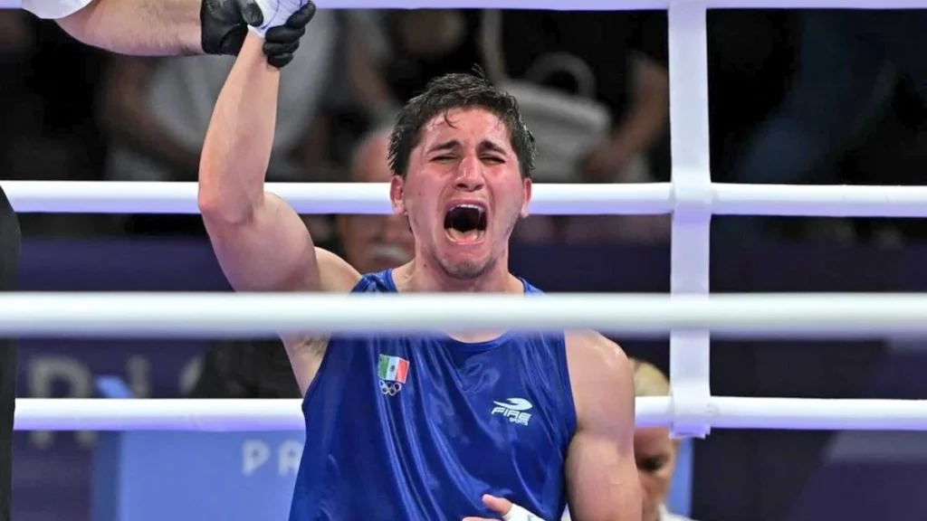 Marco Verde pone en alto a México: gana medalla de plata en box en París