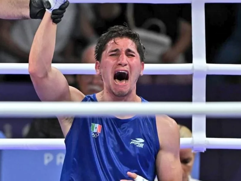 Marco Verde pone en alto a México: gana medalla de plata en box en París