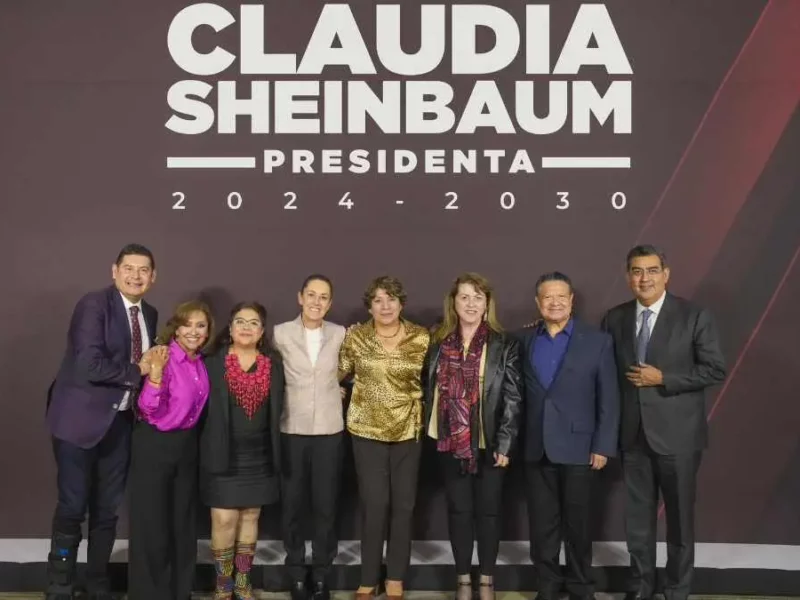 Reunión de Sheinbaum con Armenta y Sergio Salomón: sobre proyectos de Puebla